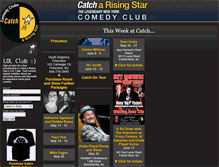 Tablet Screenshot of catcharisingstar.com